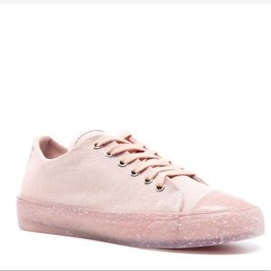 Love Moschino pink sneakers